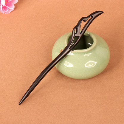 PF094 - 18cm African Blackwood Hair Sticks - Wholesale