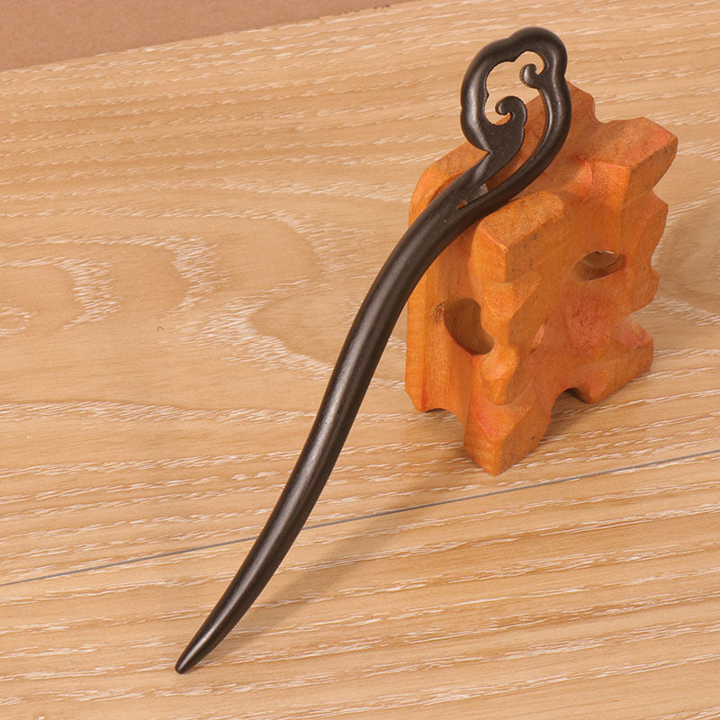 PF093 - 15cm African Blackwood Hair Sticks - Wholesale