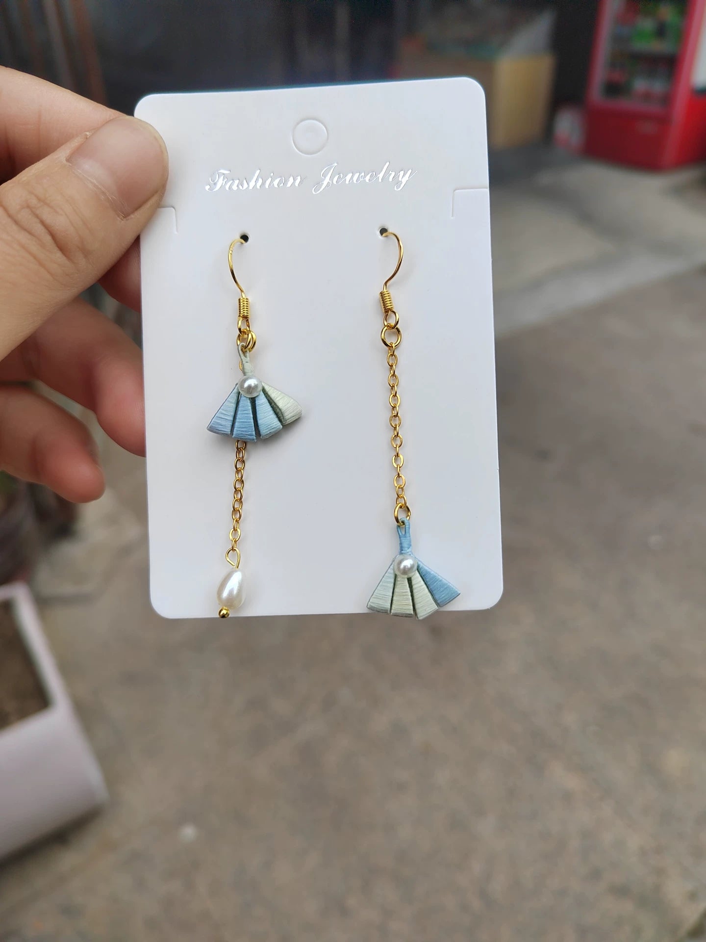 PF232 - Bow and Flower Series Chanhua Earrings - Wholesale