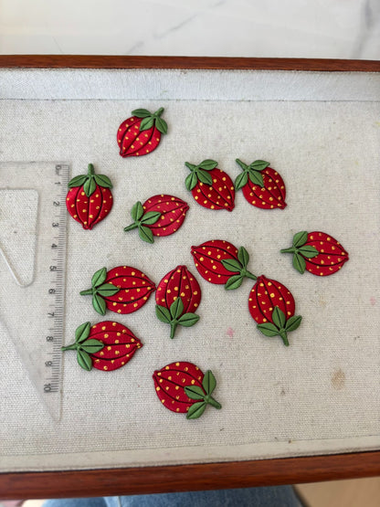PF233 - Fruits Chanhua Hair Clips - Wholesale