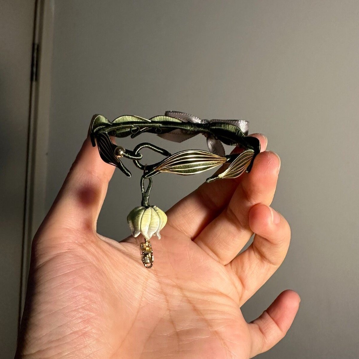 Chanhua Mugnet du Bonheur fait main - Bracelet tissé artisanal délicat