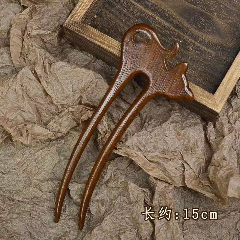 PF185 - 19cm Lacewood Hair Sticks - Wholesale