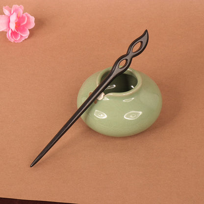 PF094 - 18cm African Blackwood Hair Sticks - Wholesale