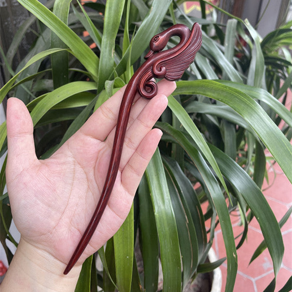 PF140 - 20cm Rosewood Hair Sticks - Wholesale