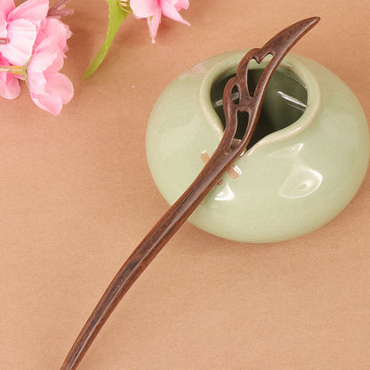 PF078 - 18cm Big-Leaf Rosewood Hair Sticks - Wholesale