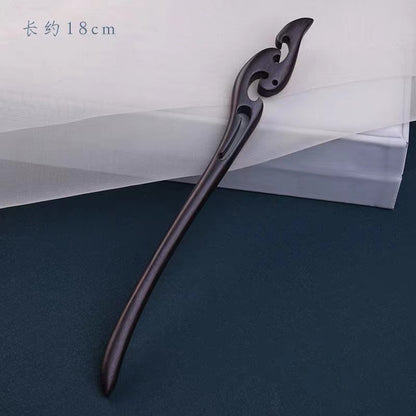 PF085 - 18cm Ebony Hair Sticks - Wholesale