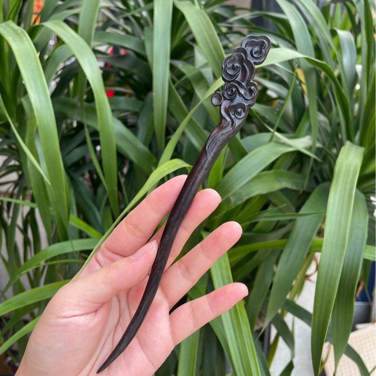 PF142 - 20cm African Blackwood Hair Sticks - Wholesale