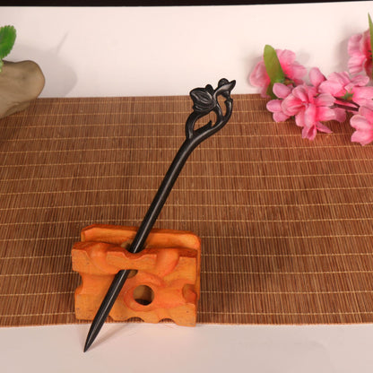 PF131 - 18cm African Blackwood Hair Sticks - Wholesale