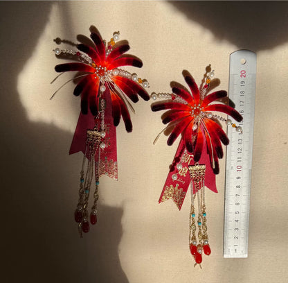 PF256 - Fireworks Ronghua Brooch - Wholesale