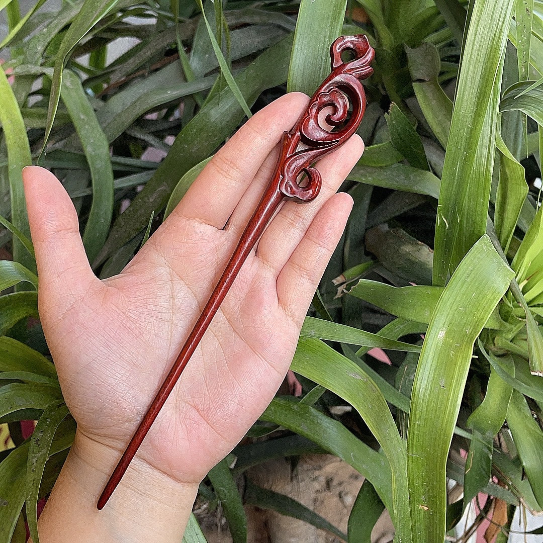 PF140 - 20cm Rosewood Hair Sticks - Wholesale