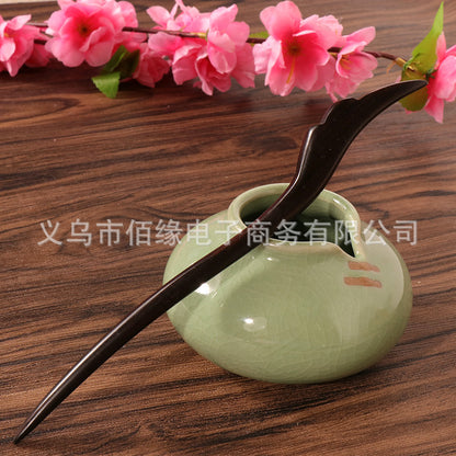 PF084 - 18cm Ebony Hair Sticks - Wholesale