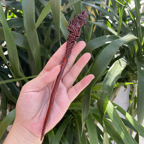 PF140 - 20cm Rosewood Hair Sticks - Wholesale