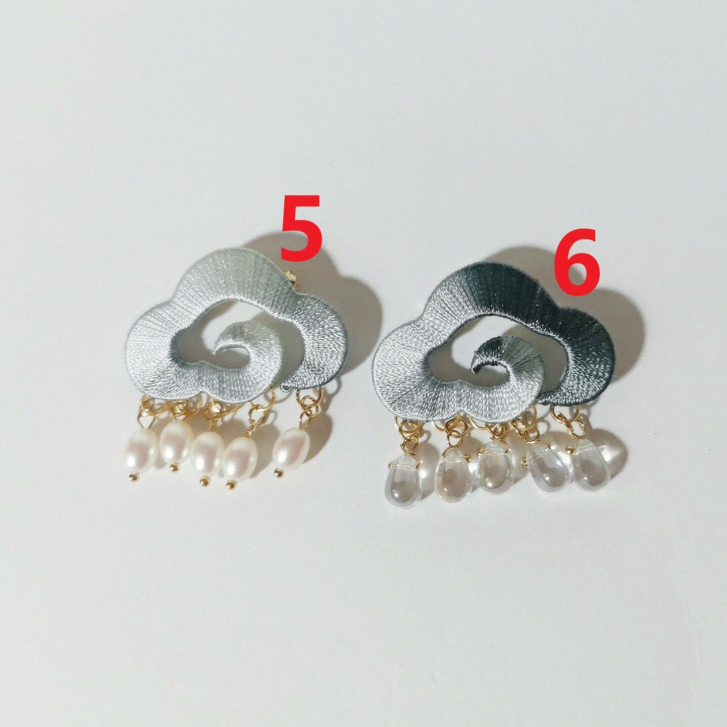 Handmade Chanhua Cloud Hair Clip - Daily, Wedding & Banquet