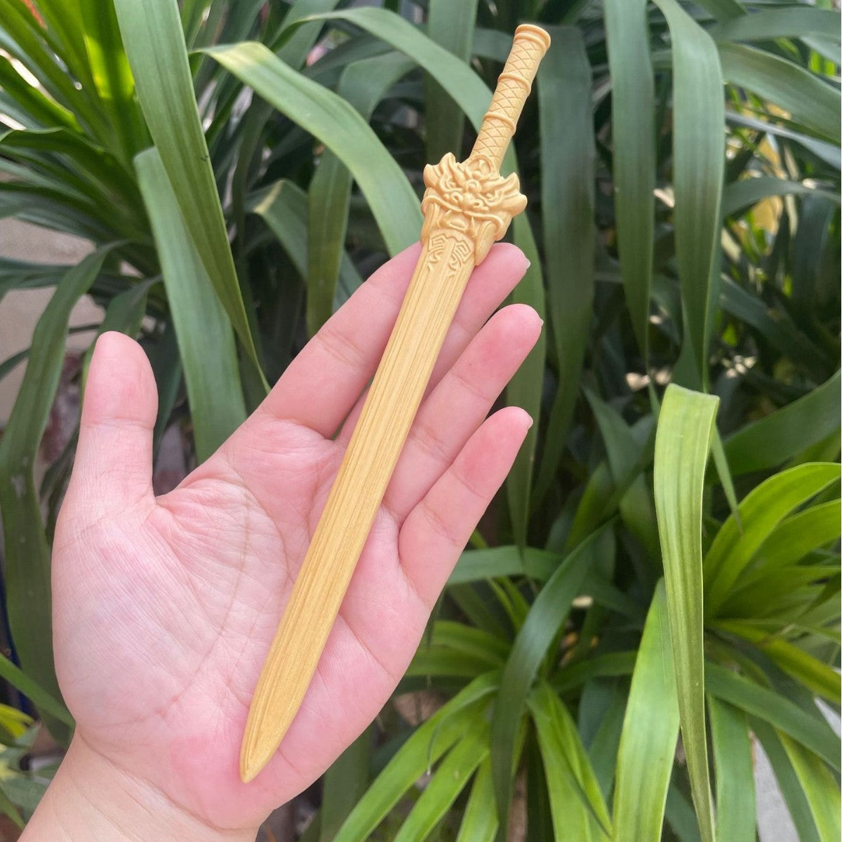 PF143 - Intricate Wooden Hair Sticks - Wholesale