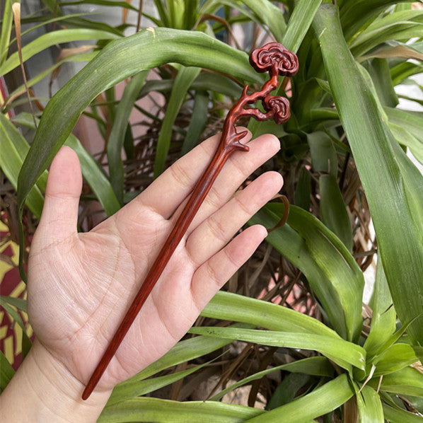 PF140 - 20cm Rosewood Hair Sticks - Wholesale