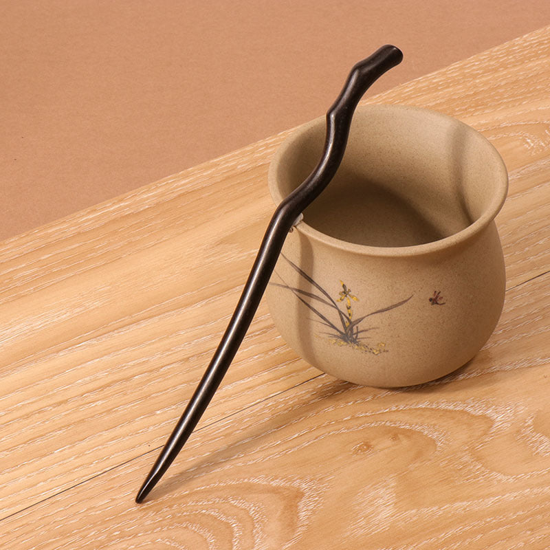 PF106 - 21cm African Blackwood Hair Sticks - Wholesale