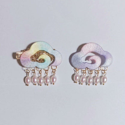 Handmade Chanhua Cloud Hair Clip - Daily, Wedding & Banquet