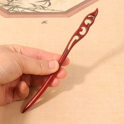 PF109 - 18cm Rosewood Hair Sticks - Wholesale