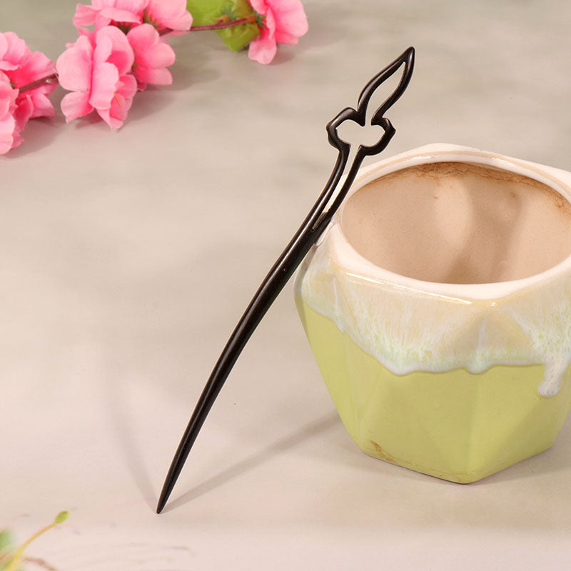 PF081 - 18cm Ebony Hair Sticks - Wholesale