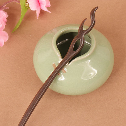 PF078 - 18cm Big-Leaf Rosewood Hair Sticks - Wholesale
