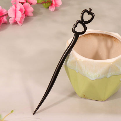 PF081 - 18cm Ebony Hair Sticks - Wholesale