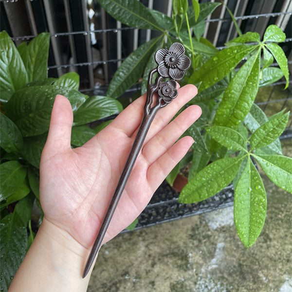 PF142 - 20cm African Blackwood Hair Sticks - Wholesale