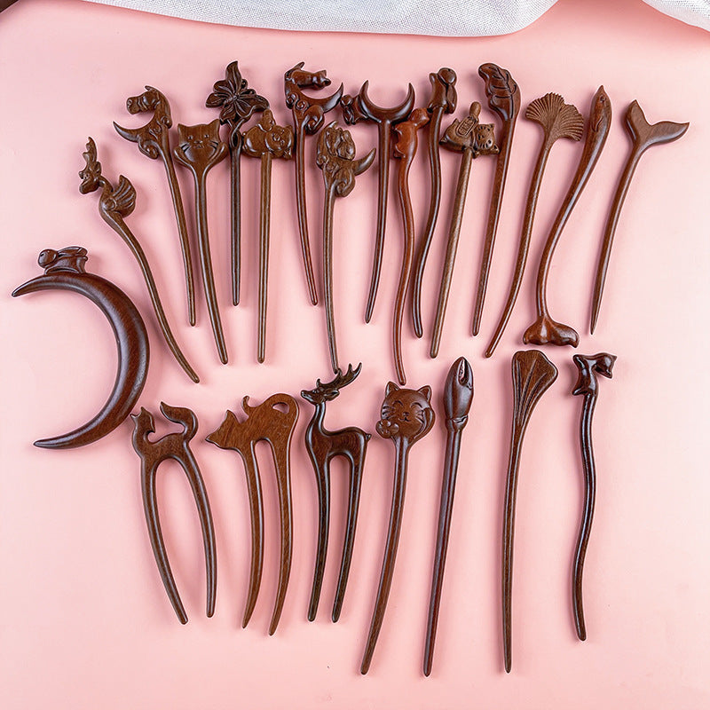 PF193 - Lacewood Hair Sticks - Wholesale