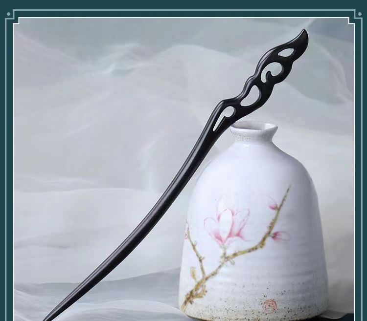 PF085 - 18cm Ebony Hair Sticks - Wholesale