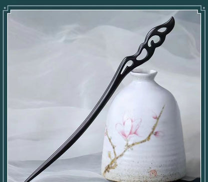PF085 - 18cm Ebony Hair Sticks - Wholesale