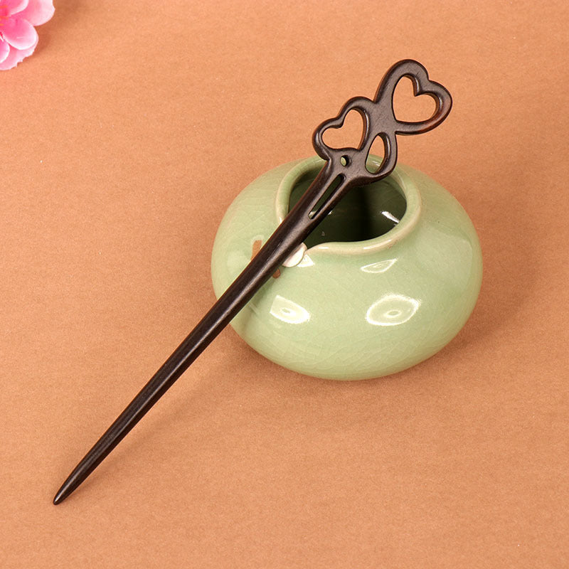 PF094 - 18cm African Blackwood Hair Sticks - Wholesale