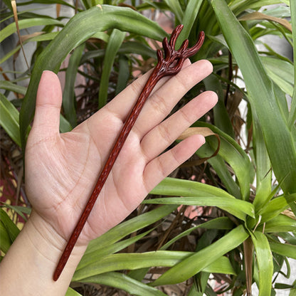 PF140 - 20cm Rosewood Hair Sticks - Wholesale