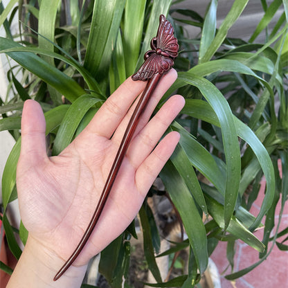 PF140 - 20cm Rosewood Hair Sticks - Wholesale