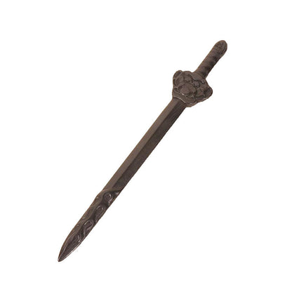 PF111 - Ebony Sword Hair Sticks - Wholesale