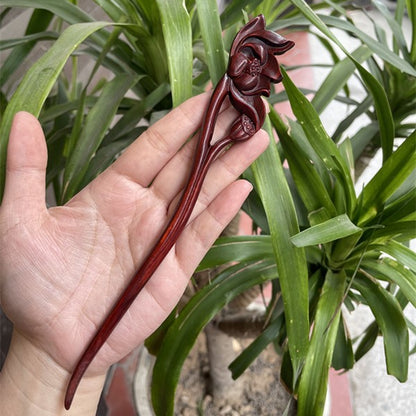 PF140 - 20cm Rosewood Hair Sticks - Wholesale