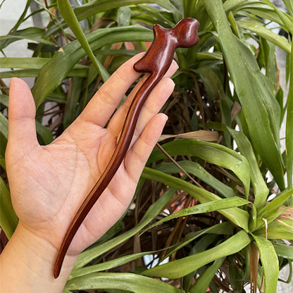 PF140 - 20cm Rosewood Hair Sticks - Wholesale