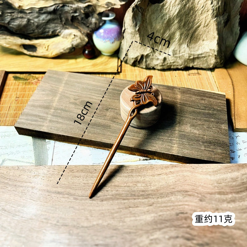 PF173 - 19cm Lacewood Hair Sticks - Wholesale