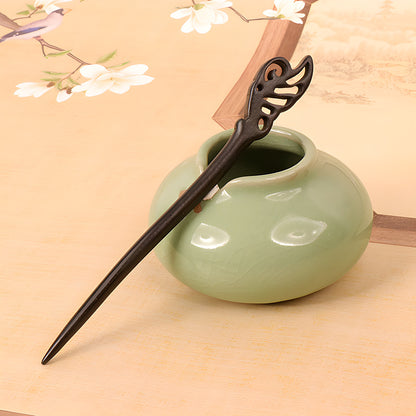 PF082 - 15cm Ebony Hair Sticks - Wholesale