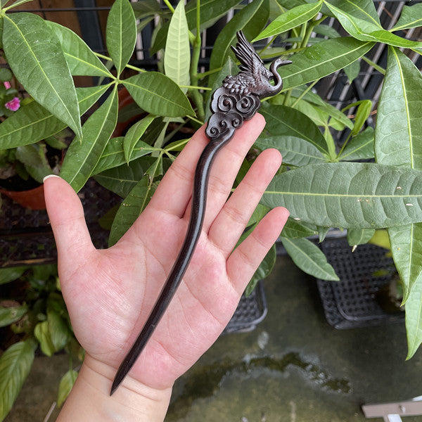 PF142 - 20cm African Blackwood Hair Sticks - Wholesale