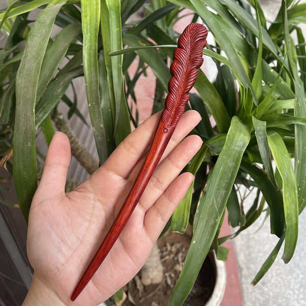 PF140 - 20cm Rosewood Hair Sticks - Wholesale