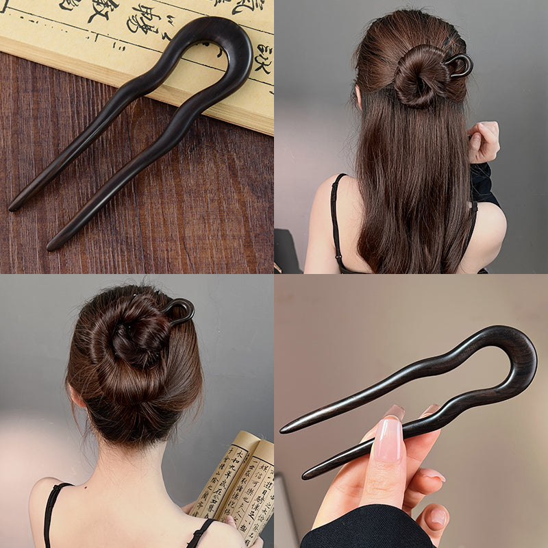 PF172 - 15cm Ebony Hair Sticks - Wholesale