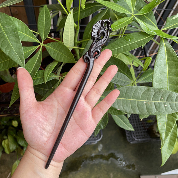 PF142 - 20cm African Blackwood Hair Sticks - Wholesale