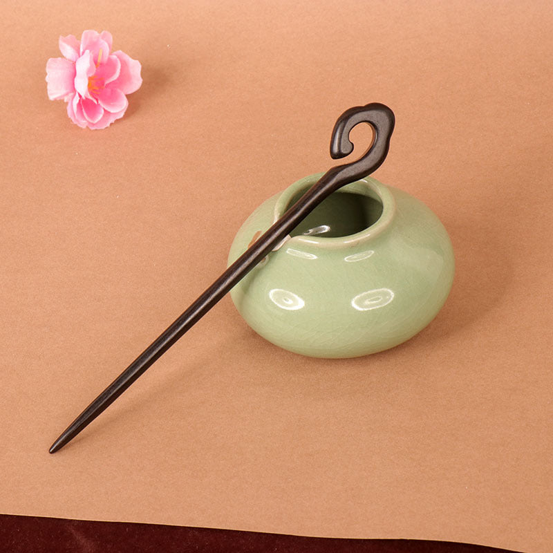 PF094 - 18cm African Blackwood Hair Sticks - Wholesale