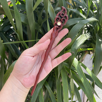 PF140 - 20cm Rosewood Hair Sticks - Wholesale