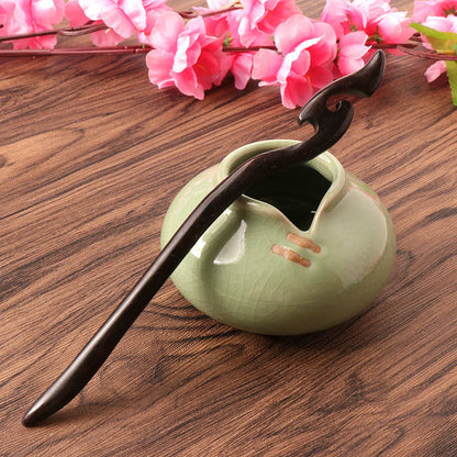 PF084 - 18cm Ebony Hair Sticks - Wholesale