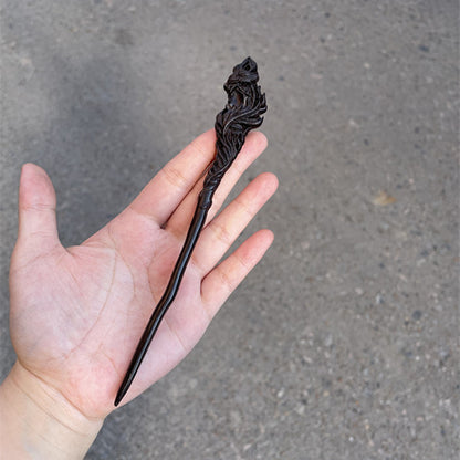 PF141 - 18cm African Blackwood Hair Sticks - Wholesale