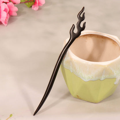 PF081 - 18cm Ebony Hair Sticks - Wholesale