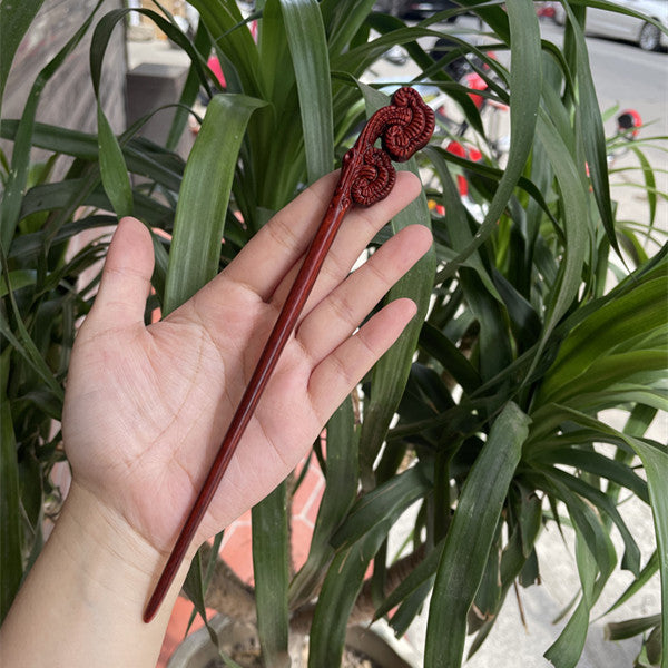 PF140 - 20cm Rosewood Hair Sticks - Wholesale