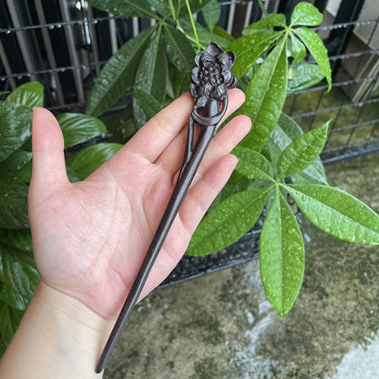 PF142 - 20cm African Blackwood Hair Sticks - Wholesale