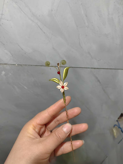 PF248 - Small Flower Chanhua Hairpin - Wholesale