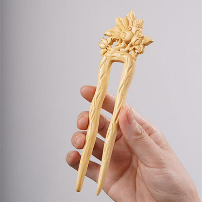 PF151 - Boxwood Hair Sticks - Wholesale